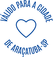 Selo válido para a cidade de Araçatuba SP